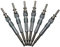 TAKPART 6x Heizung Glühkerze Set für 3 5 6 7 Series X3 X6 30 d 35 35d 12237786869