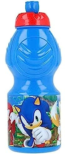 3314; Botella sport Sonic; para la vuelta al cole o cualquier ocasión; capacidad 400 ml; producto de plático, reutilizable; libre de BPA