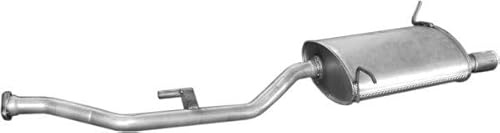 IZAWIT 31.014 Endschalldämpfer Hinten Kompatibel mit BMW 3 Compact E36 18101247415