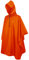 Sensong Regenponcho Wasserdicht Regencape mit Kapuze Multifunktionales Regenmantel Wiederverwendbar Regenkleidung Faltbare Ripstop Damen Herren für Wandern Camping Angeln Täglichen Gebrauch Orange