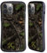Head Case Designs Kiefernwald Truthahn Jagd Camouflage Jagd Hybride Handyhülle Hülle Huelle kompatibel mit Apple iPhone 14 Pro Max