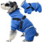 Hundemantel Mit Beinen Und Bauchschutz - Winterjacke Für Hunde, Warm Coats & Jackets, Hundeanzug Winter Fleece (Blau, XL)