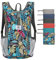 Bamgoo Faltbarer Rucksack Ultraleichter Wanderrucksack Kleiner Reiserucksack Herren Damen Trekkingrucksack Wasserdichter Outdoorrucksack für Camping Bergsteigen Fahrrad Blätter