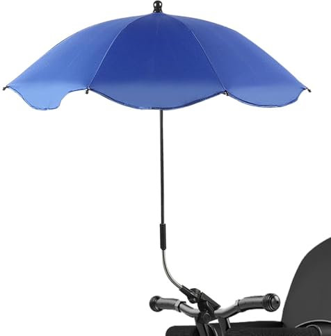 Sombrilla Carro Bebe Anti UV Paraguas Cochecito Niño Niña Protección Solar Apertura Manual Sombrilla Lluvia Para Carrito Silla De Paseo Sonnenschutzschirm Mit Regenschirmgriff