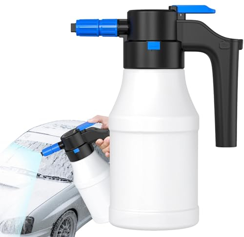 Wpsagek Pulverizador con bomba de espuma para nieve,Pulverizador con lanza de espuma para nieve - Cañón De Coches Presión - Spray limpiador de alta presión para lavado de coches, riego de jardines,