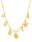 LILIE&WHITE Kette Damen Halskette Damen Kette Seestern Gold Halskette Kette Damen Gold Shell Goldene Kette Damen