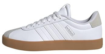 Adidas Damen VL Court 3.0 Shoes, FTWR White/FTWR White/Silver met., 41 1/3 EU