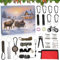 Adventskalender 2024 Männer Teenager Junge, Survival Kit Weihnachtskalender 2024 Adventskalender Weihnachten, Männer Werkzeug Geschenk, Survival Tools Adventskalender 2024 (B)