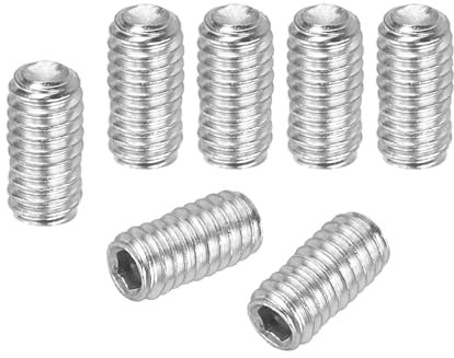 PATIKIL 120 Pezzi Vite Esagonale a Testa Piana M2.5x4mm, Bullone a Testa Esagonale in Acciaio Inossidabile 304 Viti a Testa Esagonale per Maniglie Riparazione di Apparecchi Illuminazione