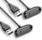Wanme Charger Cable for Fitbit Inspire 2, 2Pack USB Silicone Replacement Charging Cord for Fitbit Ace 3