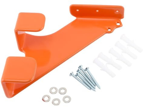 HINMAYGO Chainsaw Hanger, Heavy Duty Chainsaw Holder, Chainsaws Wall Mount, Universal Fit for Stihl, Garage Organization Shed Organizer Mounted, Rust-Proof Space-Saving (Size:2pcs)