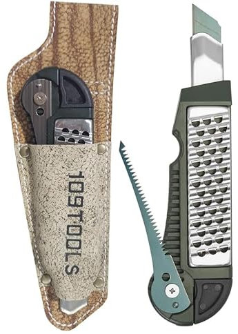 Drywall 4-in-1 Multi Tool, Cutter with Tape Measure Hook, Planer and Keyhole Saw