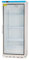 ROMUX® Armario Expositor Refrigerado de 1 Puerta de Cristal de 77 cm Refrigeración Ventilada | Armario Frigorífico Capacidad 469 L- 4 Estantes y 130 W | Nevera Frio Bebidas