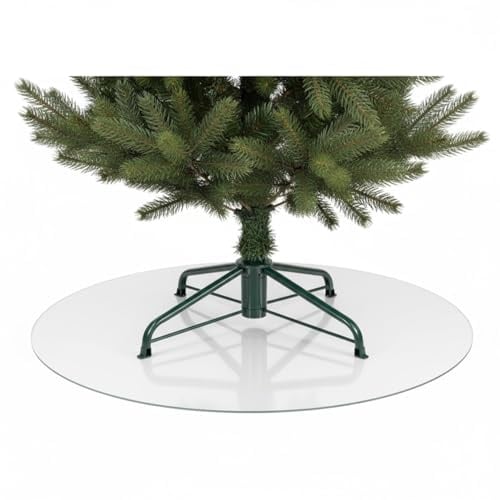 Beautex Weihnachtsbaum Untersetzer 1,6 mm Folie leicht mattiert, 40 cm Durchmesser