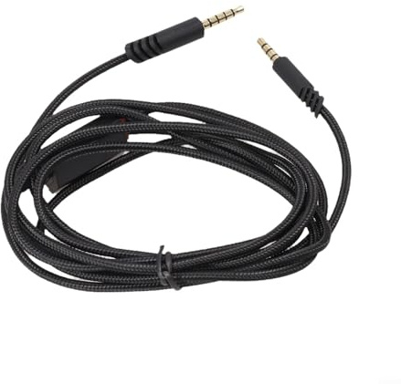 Ersatz-Kopfhörerkabel 3,5 mm Audiokabel für Logitech A10 A40 TR Mixamp Headset PC für PS4 für PS5 für Xbox Switch (für geflochtene Kabel)