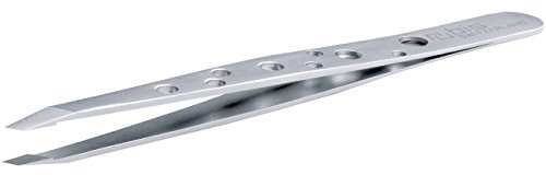 Victorinox Rubis Professionell Pincettes, Embout Incliné, Acier Inoxydable Chirurgical, Swiss Made, 9,5 Cm, Peut Être Stérilisé, Argent
