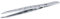 Victorinox Rubis Professionell Pincettes, Embout Incliné, Acier Inoxydable Chirurgical, Swiss Made, 9,5 Cm, Peut Être Stérilisé, Argent