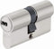 Abus EC-SNP Cylindre débrayable pour portes extérieures/entrées d'appartement 40 x 55 Nickelé Mat