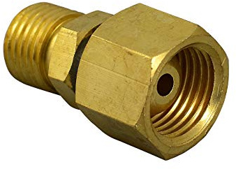 RIVERWELD TIG Welding Torch Fitting Connector Adapter M14x1.5 to M16x1.5 | M14x1.5 To M16x1.5 Connector