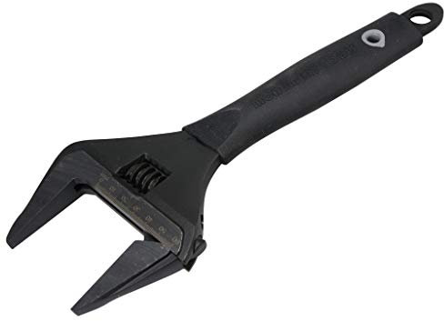 Monument Black Handle Wide Jaw Adjustable 12in. 62mm Capacity