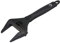 Monument Black Handle Wide Jaw Adjustable 12in. 62mm Capacity