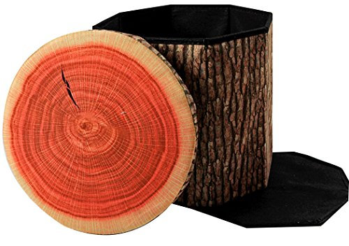 Medipdy Folding Stool Storage Cute Storage Seat for Kids Toys Storage Stool Box Fruit STUMP
