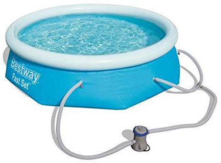 Bestway 57267E Fast Set - Piscina de pie, Color Azul