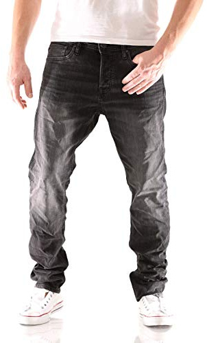 JACK & JONES Herren JJITIM JJORIGINAL AM 817 Skinny Jeans, per Pack Schwarz (Black Denim Black Denim), W34/L34 (Herstellergröße: 34)