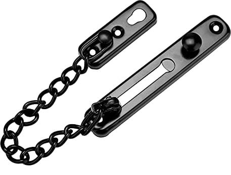 Verrouillage De Chaîne De Porte Verrouillage De Sécurité Protection Acier Inoxydable Antivol Porte De Sécurité En Acier Porte Avec Vis Hôtels Intérieurs(#1)