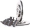 RIDEX 3405B0003 Bremsenset Vorne Belüftet 256mm - Bremsen Set mit Bremsscheiben und Bremsbeläge Satz
