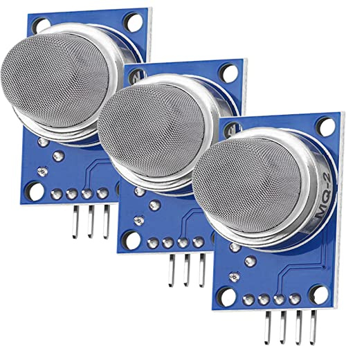 AZDelivery 3 x MQ-2 Gas Sensor Rauch Sensor Luftqualität Modul kompatibel mit Arduino inklusive Ebook!