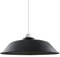 Retro Deckenleuchte Hängeleuchte Metall Lampenschirm Modern Industrial Vintageinnen weiß/schwarz Look Lampenschirm (Weiß)