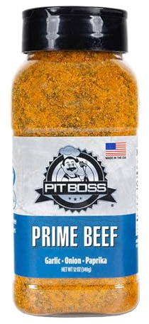 Pit Boss 40321 Prime Beef Rub Grill Spices, 12 Ounce (Pack of 1), Multicolored