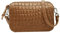 Liebeskind Berlin Umhängetasche Luka – Cross-Body Bag aus Leder mit verstellbaren Schulterriemen – kleine Schultertasche, Fächer mit Reißverschluss – Shoulder Bag, 14.5 x 20.5 x 7 cm,Golden Amber
