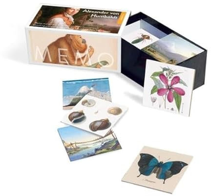 Alexander von Humboldt. Memo: Memo mit seinen 36 schönsten Naturillustrationen | Matching Game with 36 of His Most Beautiful Nature Illustrations