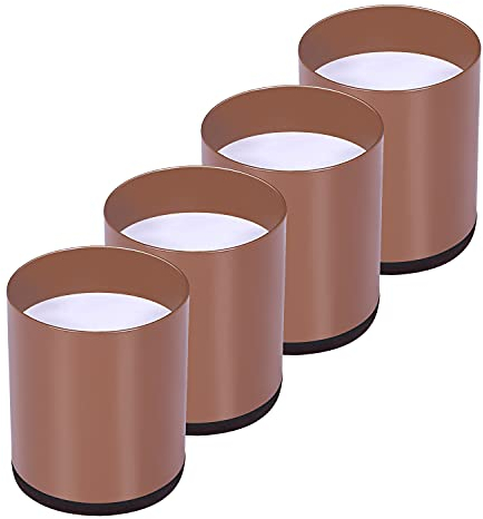 RCHYFEED Rehausseur Pieds de Lit Lot de 4 Acier Carbone, Risers de Meubles Ajoutent Hauteur de 5CM, Supportent 10000 lbs, Rehausseurs de Table, Chaise ou Canapé, Gain d’Espace pour Bureau et Bedding