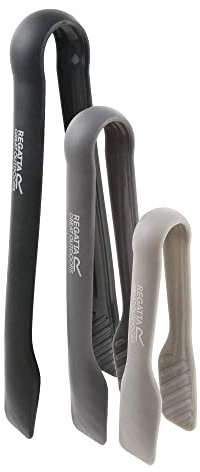 Regatta Tongs (Pack of 3) (One Size) (Ebony Grey)