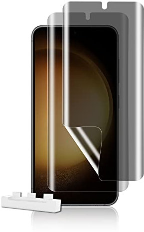 MiRowy 2 Pièces Protection Écran Anti-Espion pour Samsung Galaxy S23 5G, avec Outil D'installation TPU Privacy Protection Protecteur D'écran pour Samsung Galaxy S23 5G