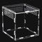 Topspitgo Schnecken Terrarium,Acryl Transparent Transport Box,Terrarium GlasFür Schnecken Spinnen Gecko Hamster Schlangen Schildkröten Terrarium Tragbarer Reptilien Insect Feeding Terrarium