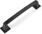 Amerdeco 10 Piezas Tiradores de Cocina 128mm Negro - Aleación de Zinc Para Armarios, Puertas y Cajones
