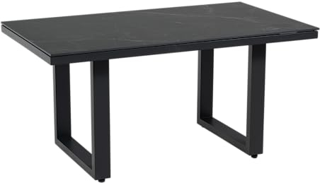 Lounge Tisch hoch Monte Carlo Negro 140x80cm