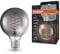 OSRAM Vintage 1906 LED-Lampe mit Smoke-Tönung, 7,8W, 360lm, Kugel-Form mit 80mm Durchmesser & E27-Sockel, warmweiße Lichtfarbe, spiralförmiges Filament, dimmbar, bis zu 15.000 Stunden Lebensdauer