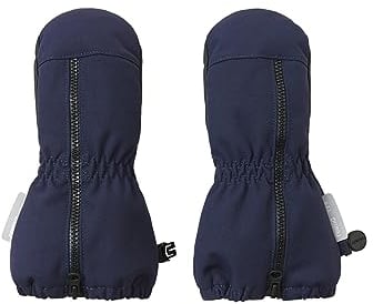 Reima Toddlers Tepas Mittens Blau - Primaloft wasserdichte warme Primaloft Kleinkinder Fäustlinge, Größe 1 - Farbe NAV