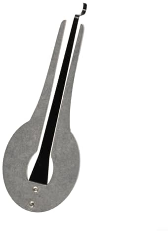 Kompakte Maultrommel für Spaß und Musikerziehung, Edelstahl, einfach zu spielen und tragbar (große Größe)
