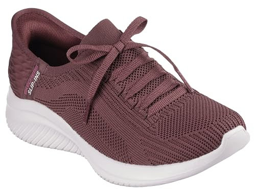Skechers Ultra Flex 3.0 Brilliant Path, Zapatillas Mujer, Burgundy, 41 EU