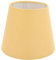 jojofuny Kleiner Lampenschirm E14 Basis Stoff Vintage Lampenschirm FüR Tischlampe, Stehlampe, Nachttischlampe, 18 X 18 X 15 Cm, Gelb
