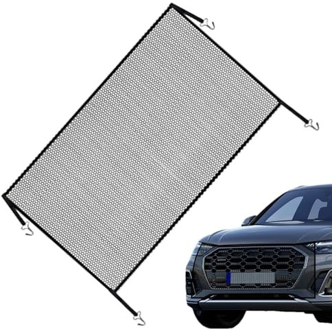 Red para parrilla de coche, rejilla de rejilla para coche, camión o camión, rejilla de ventilación de parachoques de , accesorio protector de coche duradero para parachoques delantero