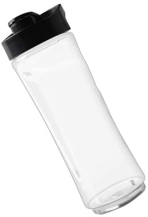 20oz Blender Cup Smoothie Bottle, Blend Active Spare Bottle, Spare Bottle Replacement Cup Blending Bottle With Leak-Proof Lid, Replacement Sport Bottle Cup, Juicing Pla-stic Bottle With Lid Set