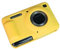 Easy Hood Camera Case for Kodak PIXPRO FZ55, Soft Silicone Cover Anti-Scratch Slim Fit FZ55 DSLR Camera Sleeve Body Skin Travel Protective Case,Yellow