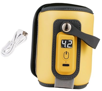 Générique Chauffe- portable, chauffe- à contrôle de température pour bébé pour r, Jaune